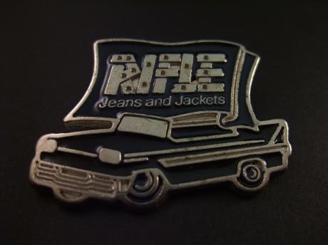 Cadillac Eldorado ( Rifle jeans) oldtimer 1970 zwart